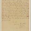 Letter to William Moore, Philadelphia