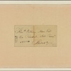 Letter to William Moore, Philadelphia