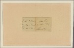 Letter to William Moore, Philadelphia