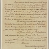 Letter to L[awrence] Lewis [Mount Vernon, Va.]