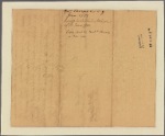 Letter to [Gov. Robert Hunter Morris, Philadelphia.]