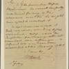 Letter to John Hall