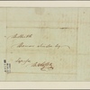 Letter to Thomas Sim Lee. M. Gerrard [Gérard]
