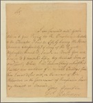 Letter to Gov. Patrick Gordon [Philadelphia]