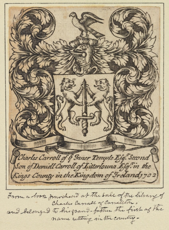 Book-plate - NYPL Digital Collections