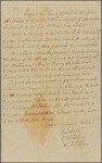 Letter to Thomas Lee, Upper Marlbro' [Md.]