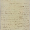 Letter to John Vaughan [Philadelphia?]