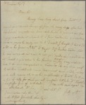 Letter to John Vaughan [Philadelphia?]