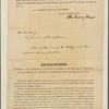 Letter to [John Andrew Schulze,] Governor of Pennsylvania