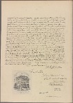 Letter to John Hancock, Boston