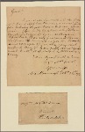 Letter to M[atthew] and Thomas Irwin, Philadelphia