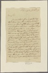 Letter to [ -- Walker, New York?]