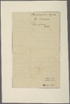 Letter to [ -- Walker, New York?]