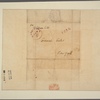 Letter to Gen. [Horatio] Gates, New York