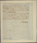 Letter to Gen. [Horatio] Gates [New York]