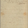 Letter to Archibald Roane, Knoxville, Tenn