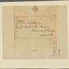 Letter to Archibald Roane, Knoxville, Tenn