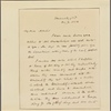 Letter to Dr. T[homas] A[ddis] Emmet, New York