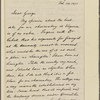 Letter to George [Long, jr.]