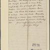Letter to George [Long, jr.]
