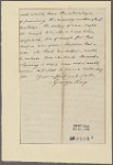 Letter to George [Long, jr.]
