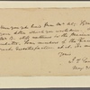 Letter to --