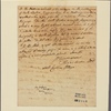 Letter to [ -- Dufour, Vevay, Ind.]