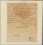 Letter to [ -- Dufour, Vevay, Ind.]