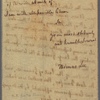 Letter to [James Hamilton, deputy-governor of Pennsylvania]