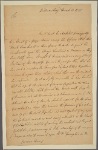 Letter to Robert Hunter Morris