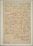 Letter to George Clinton, Governor of N. Y.