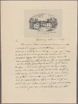 Letter to George Washington