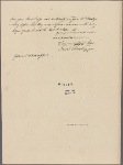 Letter to George Washington