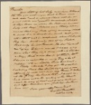 Letter to James Mercer, Williamsburgh