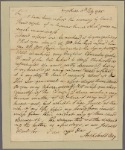 Letter to Dr. James Currie, Richmond