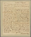 Letter to Dr. James Currie, Richmond