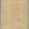 Letter to Gov. Benjamin Harrison [Richmond]