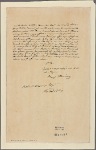 Letter to Robert Morris, Philadelphia