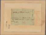 Letter to Benjamin Harrison, jr., Richmond