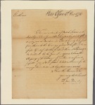 Letter to the council of safety of Pennsylvania
