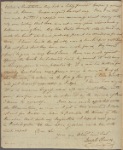 Letter to Thomas Burke, Philadelphia