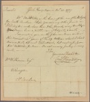 Letter to William Wilkinson, Wilmington, N. C.