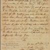 Letter to Oliver Towles, Spotsylvania