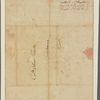 Letter to Oliver Towles, Spotsylvania