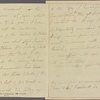 Letter to -- --