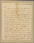 Letter to Petit de Villers, Savannah