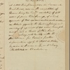 Letter to Petit de Villers, Savannah