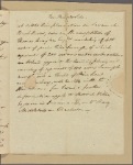 Letter to Petit de Villers, Savannah