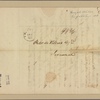 Letter to Petit de Villers, Savannah