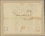 Letter to Petit de Villers, Savannah